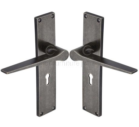 Rustic Pewter Gio Door Handles