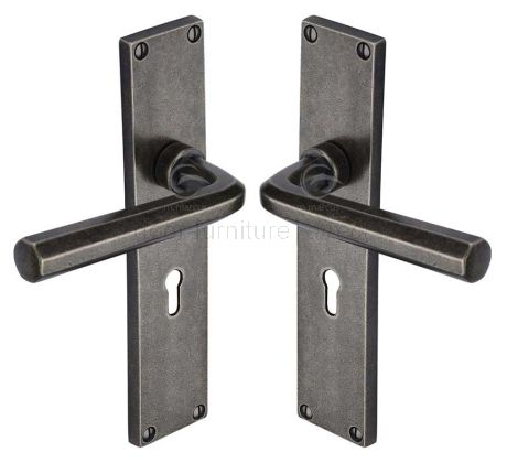 Rustic Pewter Octave Door Handles