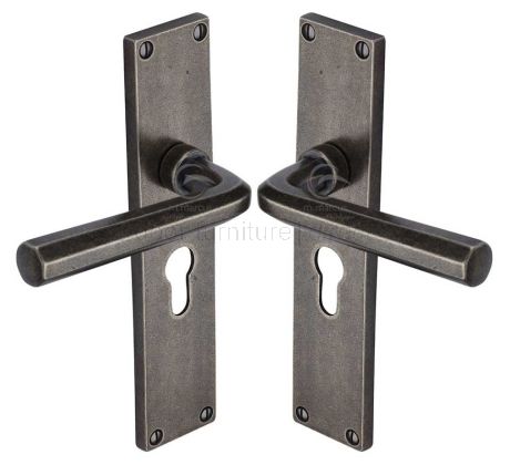 Rustic Pewter Octave Door Handles