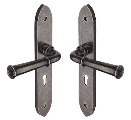 Rustic Pewter Hadley Door Handles