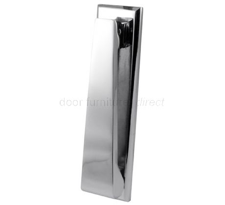 Heritage Polished Chrome Contemporary Door Knocker Black door handles exterior door designs front door accessories door accessories contemporary doors doors polished nickel front door traditional front doors.