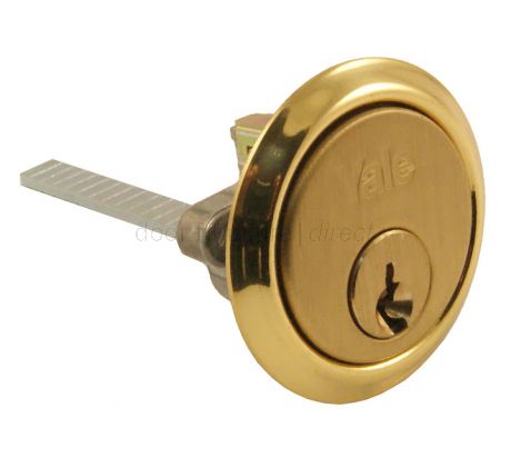 Yale 5 Pin Cylinder Polished Brass