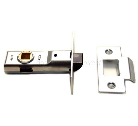 Union Tubular Mortice Latch Bright Zinc 2.5in (64.5mm)