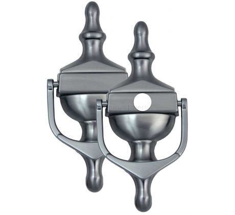 Fab&Fix Victorian Hardex Graphite Urn Knocker 162x76mm