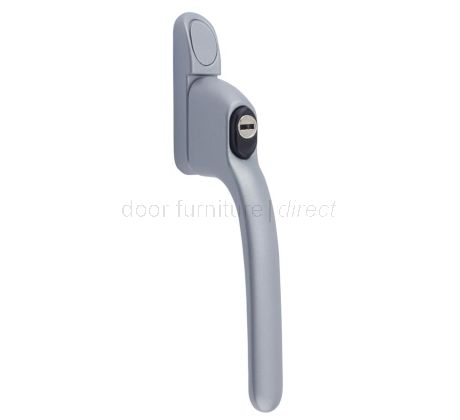 Connoiseur PVCU Locking Window Handle Premium Satin