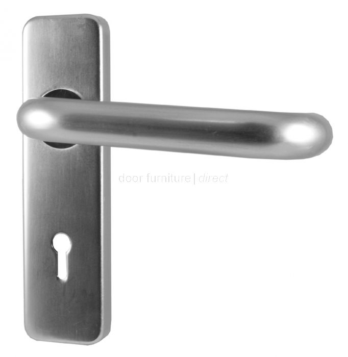 19mm Round Bar Lock Door Handles SAA