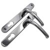 Fab and Fix Balmoral Hardex Chrome Door Handles 92mm Centres