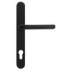 Fab and Fix Balmoral Antique Black Door Handles 92mm Centres