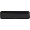 Fab and Fix Nu Mail Telescopic Letterplate 310x76mm Smooth Black