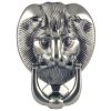 Fab and Fix Hardex Graphite Lion Head Door Knocker
