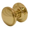 Fab and Fix Decorative Centre Door Knob 75mm Hardex Gold