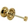 Fab and Fix Decorative Centre Door Knob 75mm Hardex Gold