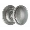 Fab and Fix Decorative Centre Door Knob 75mm Hardex Pewter