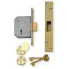 Union Deadlock 5 Lever BS3621 Brass 3G114E