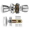 Era Chrome Passage Door Knobset