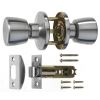 Era Satin Chrome Passage Door Knobset