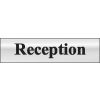 Chrome Effect Reception Sign