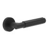 Matt Black Bloom Lever on Rose Door Handles JV848MB