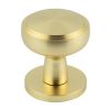 Satin Brass Classic Mortice Door Knobs 60mm