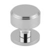 Polished Chrome Step Mortice Door Knobs 60mm