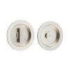 Circular Turn and Release 75mm Satin Nickel BUR216SN