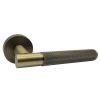 Lagos Antique Brass Door Handle Pack