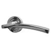 Tavira Polished Chrome Door Handle Pack
