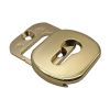 Euro Cylinder Pull and Internal Escutcheon Hardex Gold