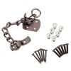 TS003 Security Door Chain Hardex Bronze