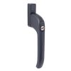 Architectural PVCU Inline Locking Window Handle Anthracite Grey
