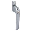 Architectural PVCU Inline Locking Window Handle Hardex Graphite