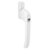 Architectural PVCU Inline Locking Window Handle White