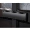 Nu Mail Shield External Letter Plate Smooth Black 310x76mm