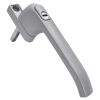 Architectural PVCU Inline Locking Window Handle Premium Satin
