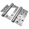 Satin Stainess Steel Grade 11 Flush Hinge 100x79x3mm In Pairs