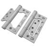 White Grade 11 Flush Hinge 100x79x3mm In Pairs