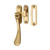 Polished Brass Window Casement Fastener 5in (126mm)