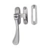 Satin Chrome Window Casement Fastener 5in (126mm)