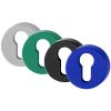 Coloured Nylon EURO Escutcheon In Pairs