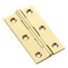 Polished Brass Cabinet Hinges In Pairs