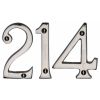 Polished Nickel C1560 Door Numerals 0-9 76mm