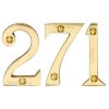 Heritage C1567 Satin Brass 51mm (2in) Door Numbers 0-9