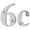 Hoppe Polished Chrome Door Numerals and Letters