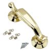 Fab and Fix Doctor Knocker Concealed Fix Hardex Gold