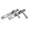 Fab and Fix Noble Hardex Pewter Door Handles 92mm Centres