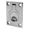 Polished Stainless Steel Flush Ring Pull 44x62mm