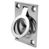 Polished Stainless Steel Flush Ring Pull 44x62mm