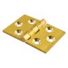 Brass Back Flap Hinge 32x48mm in Pairs