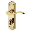Paris Brass PVD Finish Bathroom Handles 168x47mm