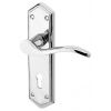 Paris Polished Chrome Lock Handles 168x47mm